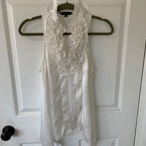 High collared dress shirt